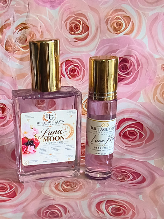 Luna Moon Luxury Perfume Spray & Perfume Oil Set